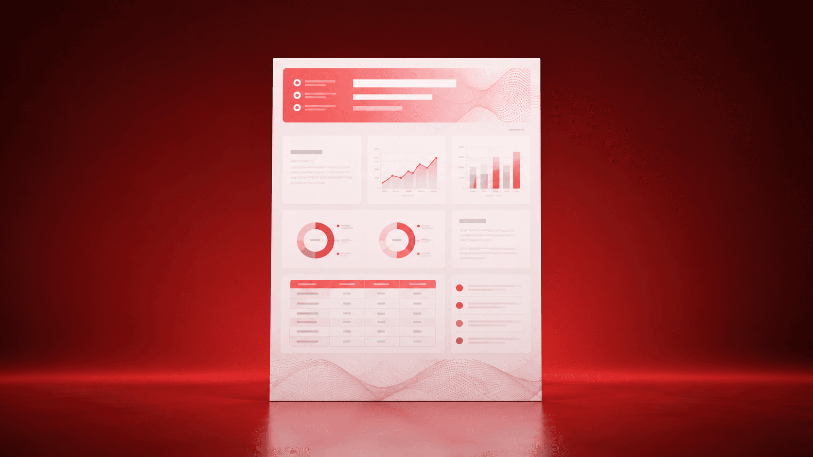 Scientific poster and publication templates for medical communication