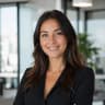 Lina Bouaziz, health consultant in modern professional setting