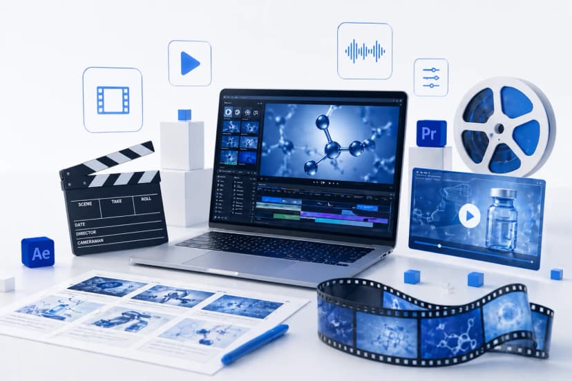 Visual storytelling assets supporting complex digital narratives