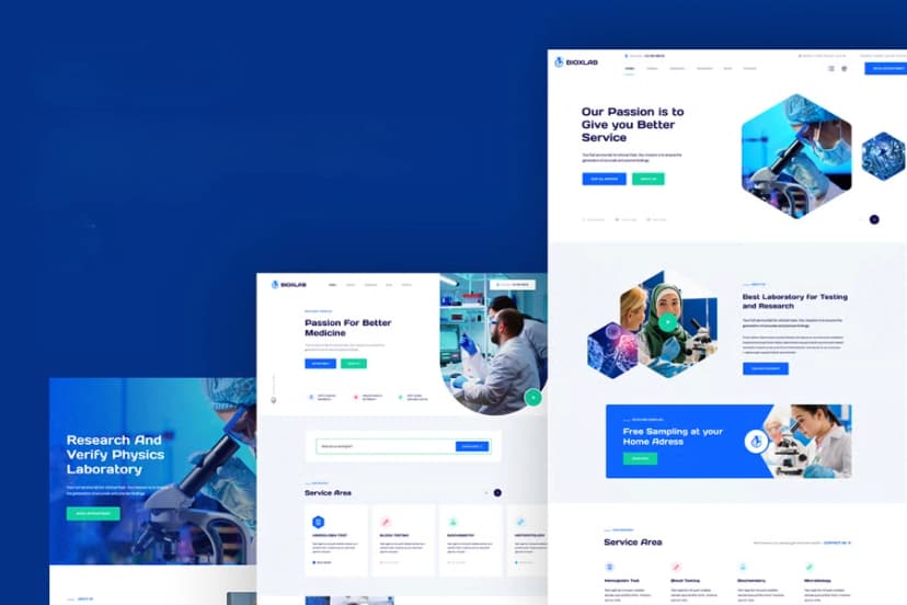 Web interfaces built for credibility, structure and long term growth