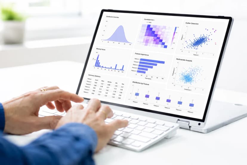 Exploratory data analysis performed on healthcare and scientific datasets