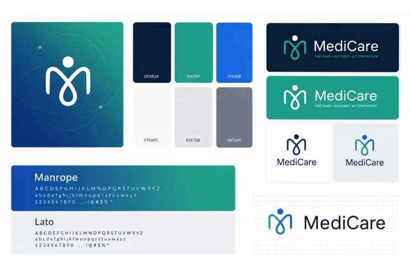 Visual identity and design system built for scientific consistency
