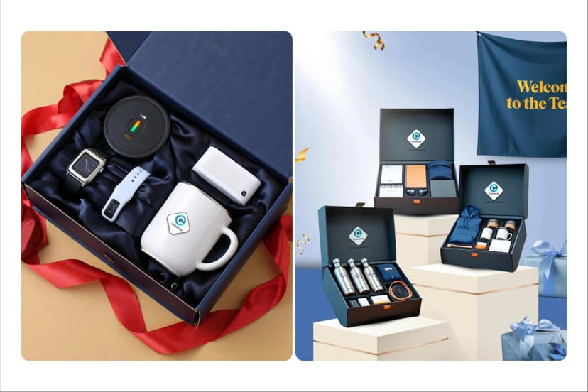 Digital and physical welcome kits for scientific event participants