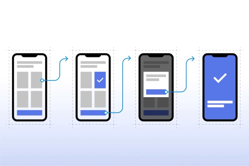 Interactive MVP prototypes used for user testing and fundraising