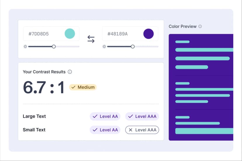 Web accessibility compliance testing based on WCAG standards