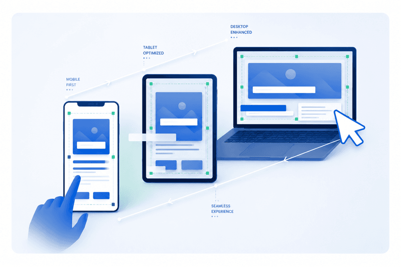 Responsive medical website layouts optimized for all devices