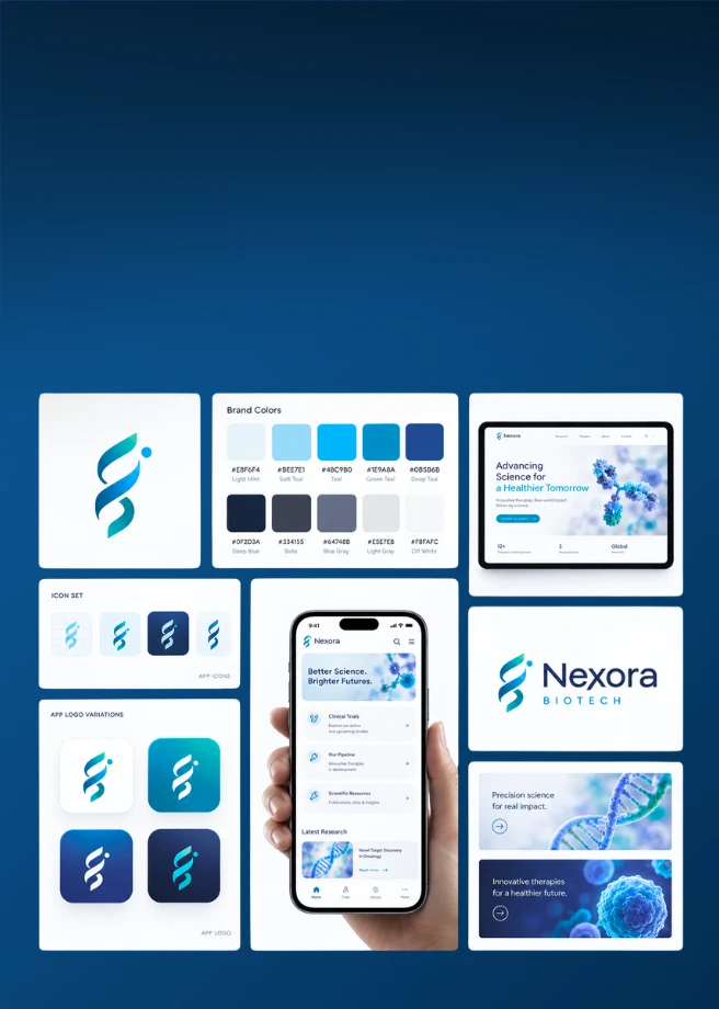 MedTech corporate brand identity guidelines for regulated medical markets