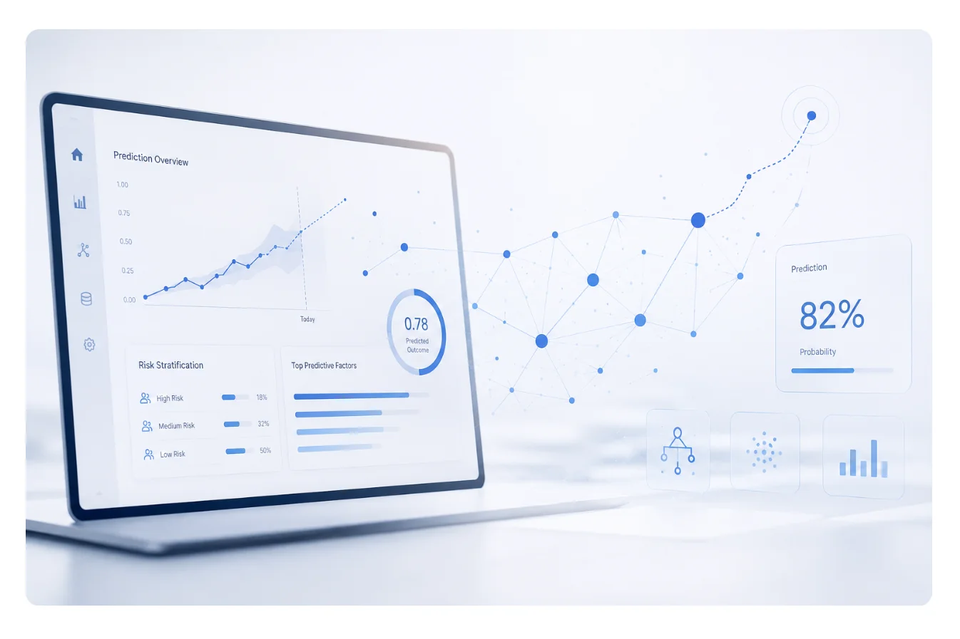 Predictive modeling and machine learning applied to scientific use cases