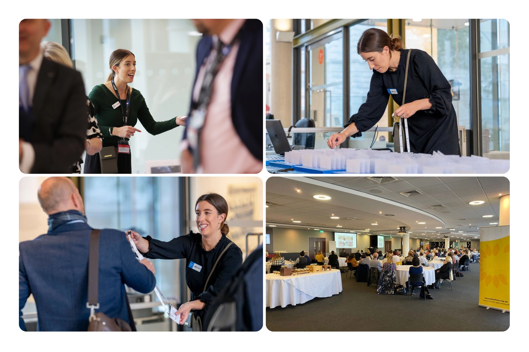 On site coordination and guest management for scientific congresses