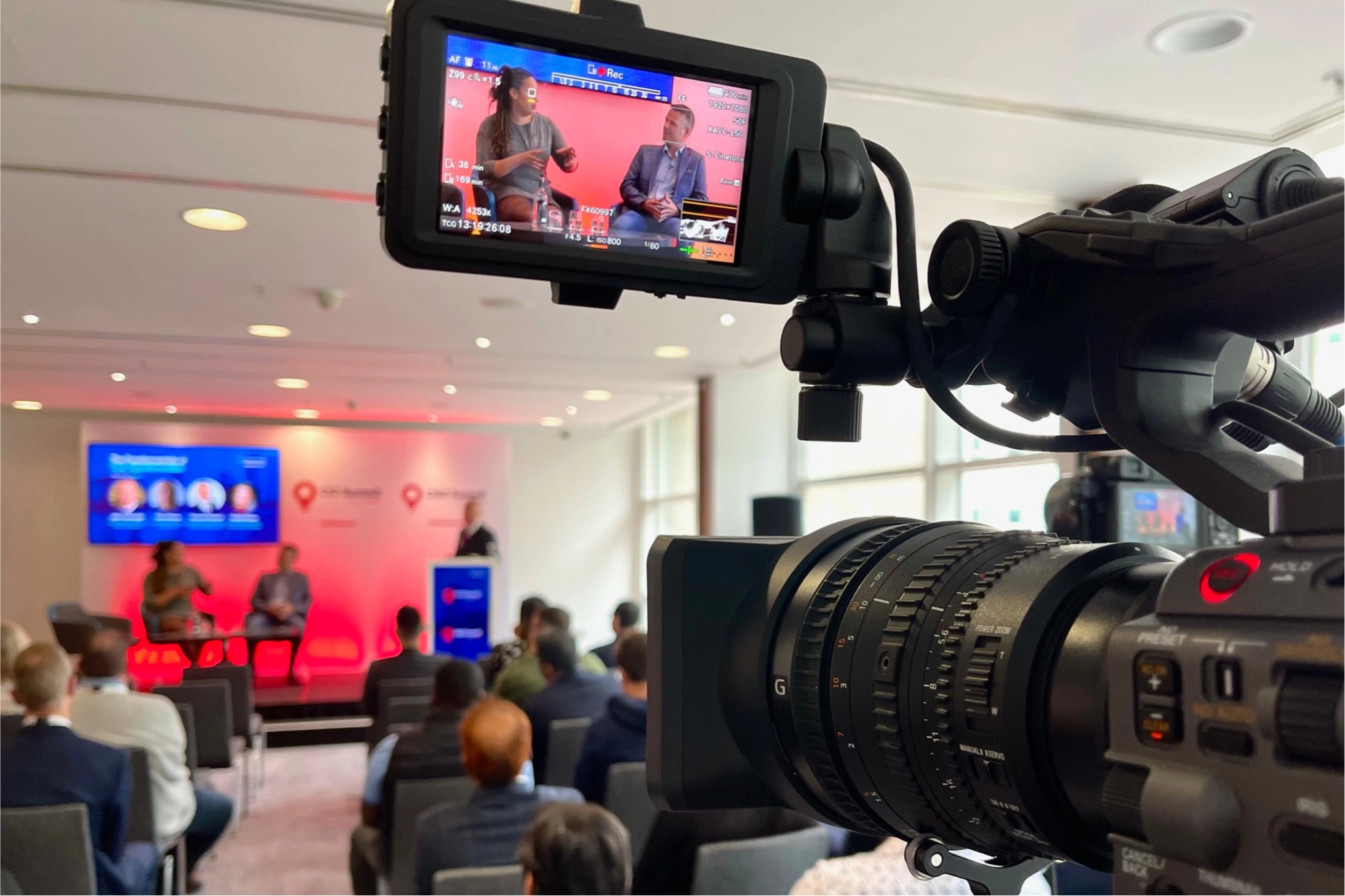 Event photography filming and post production for medical conferences