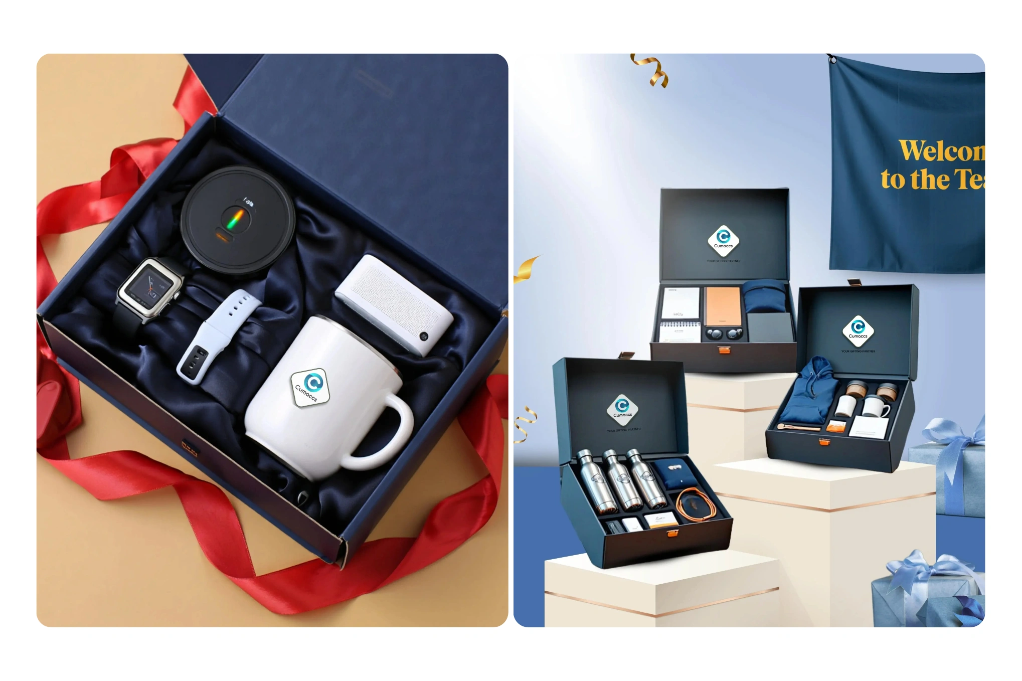 Digital and physical welcome kits for scientific event participants