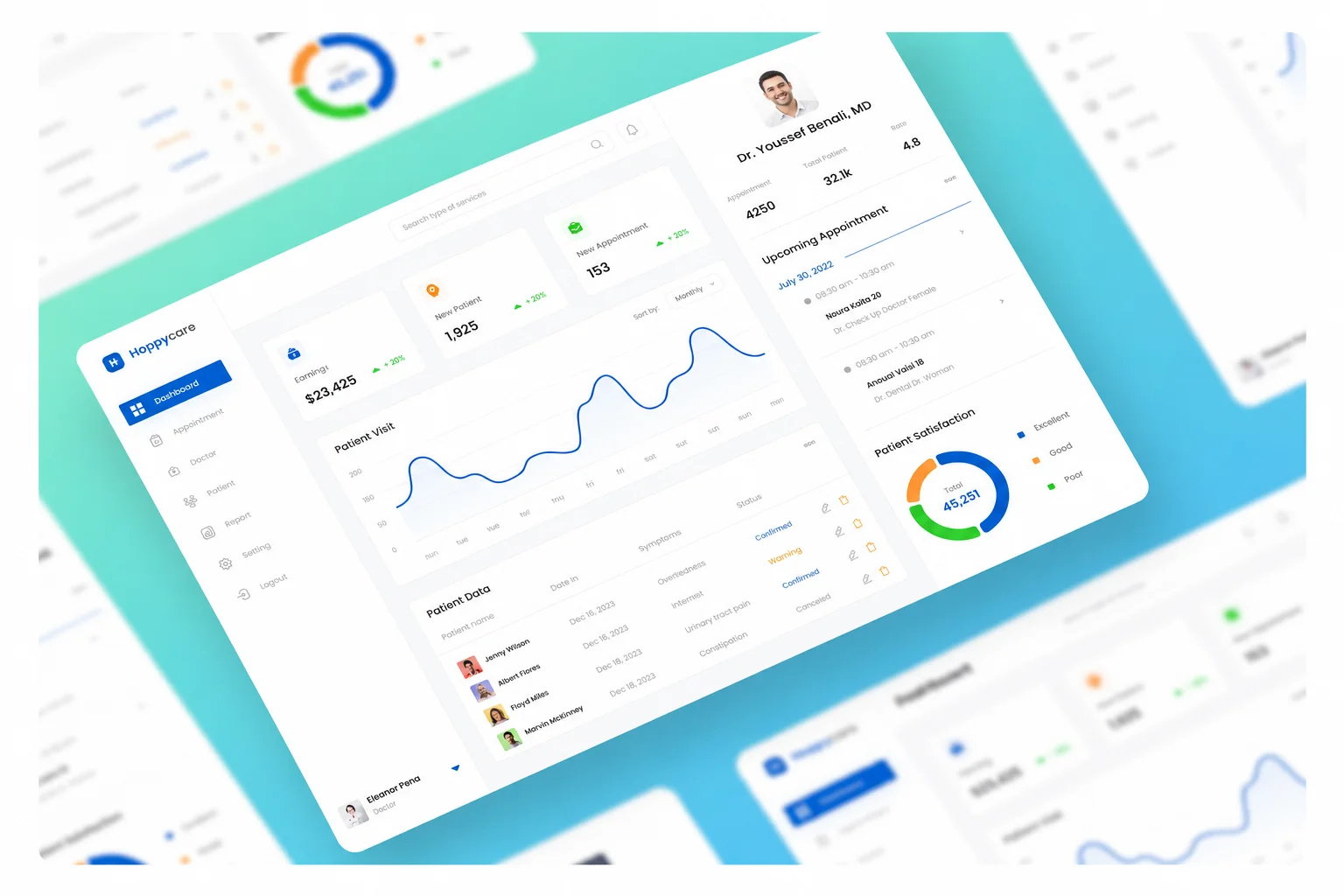Medical software admin interface supporting regulatory ready MVP development