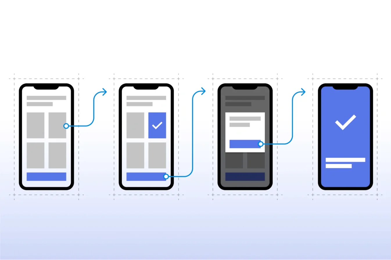 Interactive MVP prototypes used for user testing and fundraising