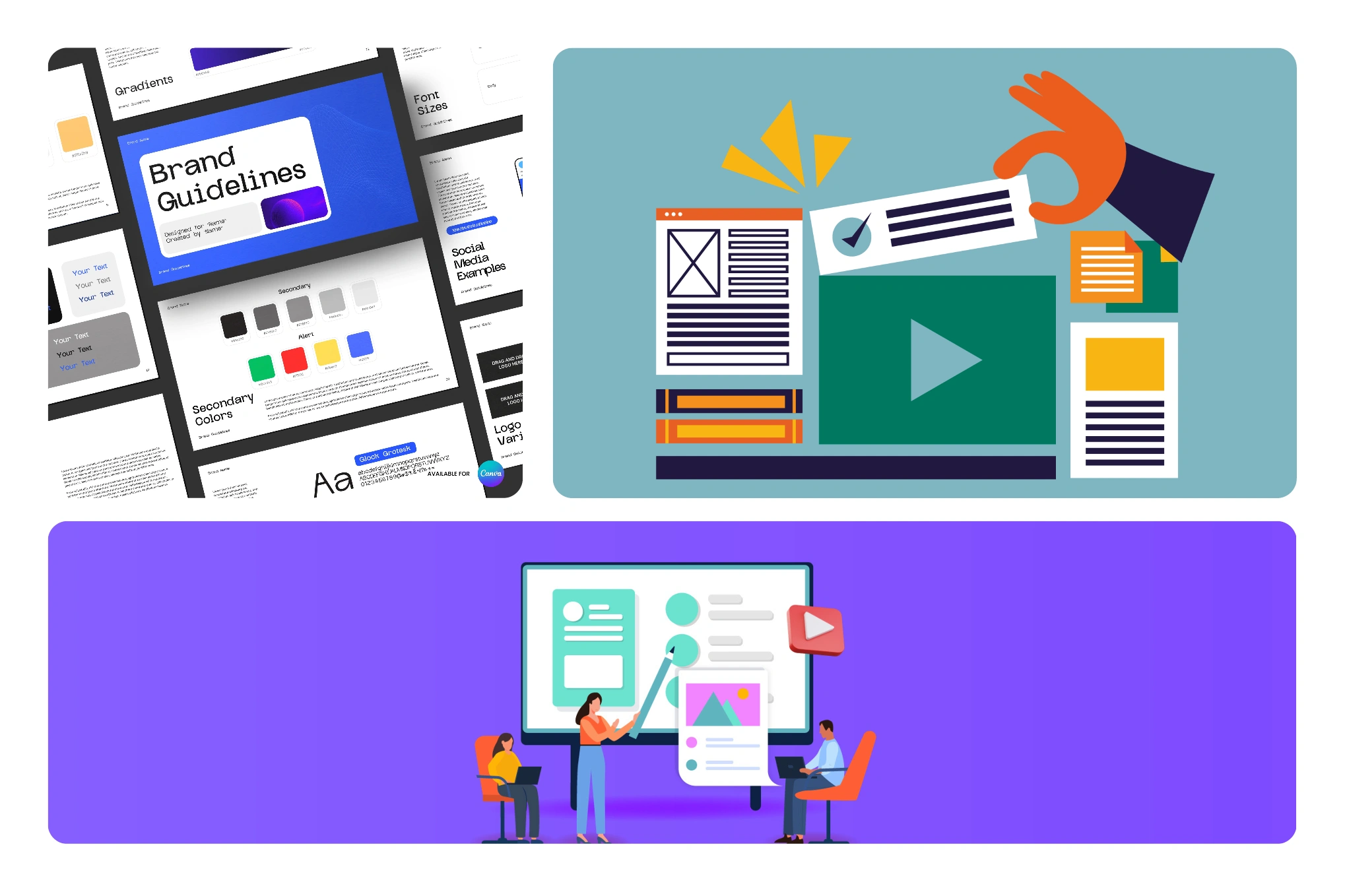 Rollout kits and brand training tools for scientific teams