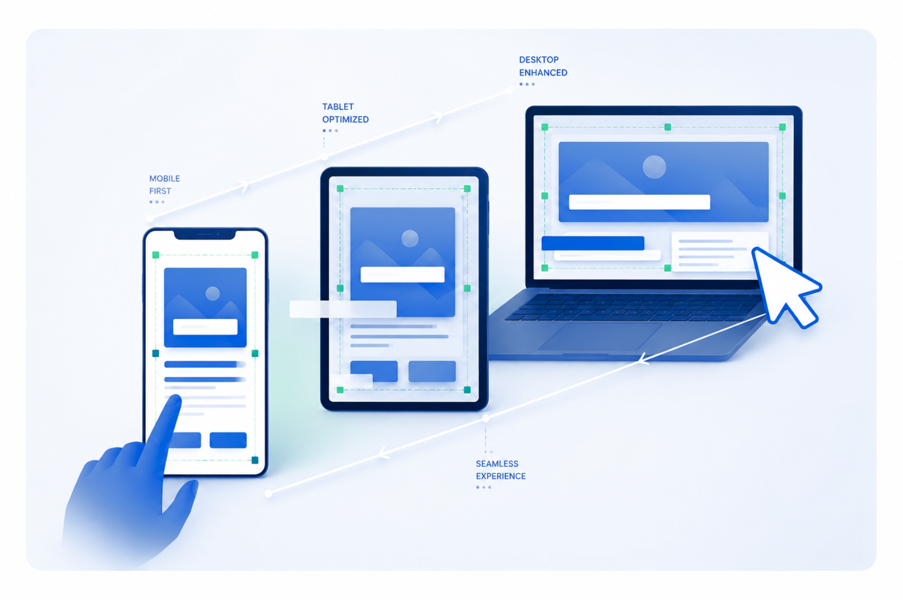 Responsive medical website layouts optimized for all devices