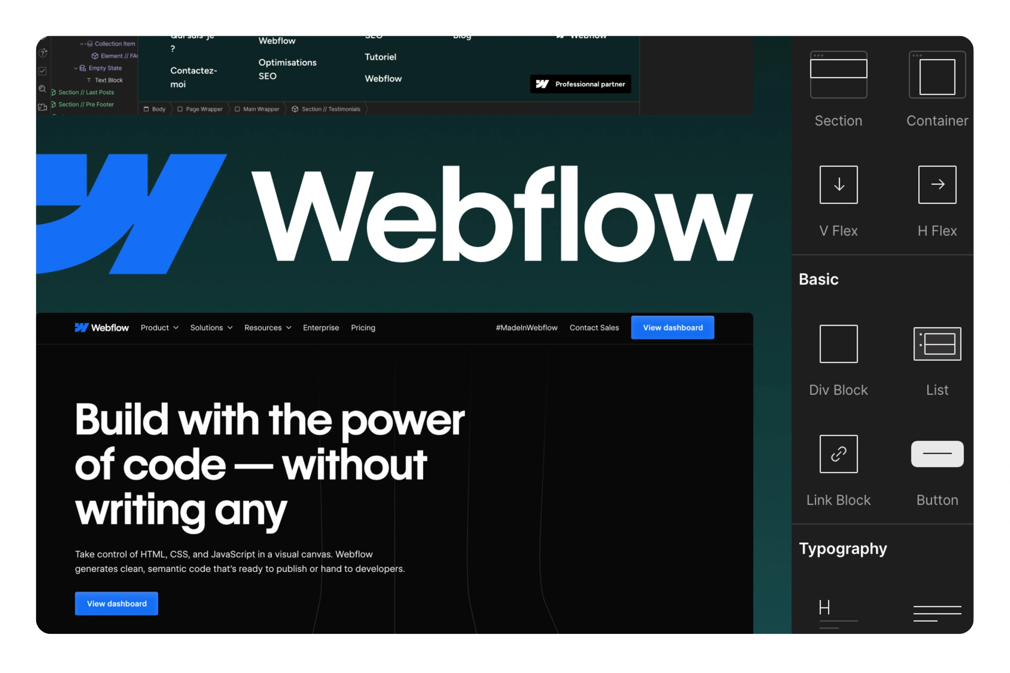 Webflow development for enterprise grade healthcare and pharma websites